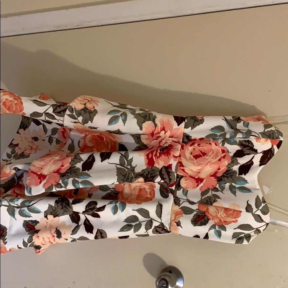 Strapless dress